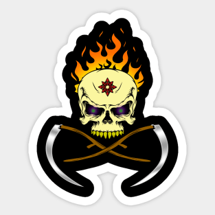 Skull of Chaos Sticker